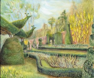 Der lange Garten, Cliveden: Formschnitt von Mary Kuper