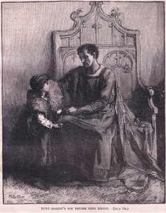 Herzog Roberts Sohn vor König Heinrich, 1106 von Mary L. Gow