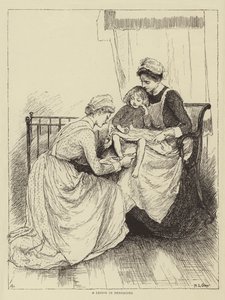 Illustration für Die Geschichte einer Krankenschwester, von Honnor Morten von Mary L. Gow