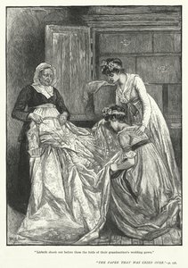 Lisbeth schüttelte vor ihnen die Falten des Hochzeitskleides ihrer Großmutter aus von Mary L. Gow