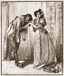 Abschied von Prinz Charles an die Infantin, Illustration aus 