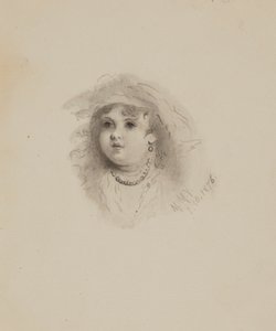 Unbetiteltes Kinderkopf, 1876