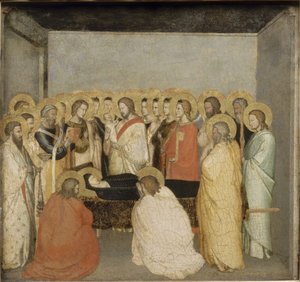 Der Tod der Jungfrau, ca. 1335 von Maso di Banco