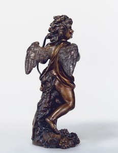 Eine Figur von Amor, um 1700 von Massimiliano Benzi Soldani