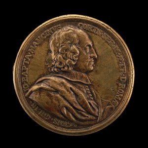 Giovanni Battista Mancini, Generalagent der Toskana in Rom [Vorderseite] von Massimiliano Soldani