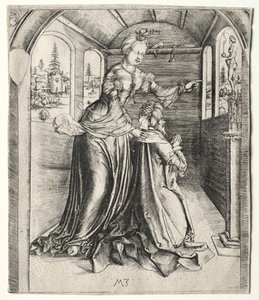 Salomo betet Götzen an, 1501