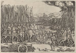 Die zwei Armeen in der Schlacht von Ravenna