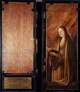 Anbetung der Könige, geschlossene Tafeln von Master of Hoogstraten