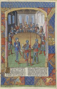 Lancelot du Lac. König Arthur und die Ritter der Tafelrunde, 1494