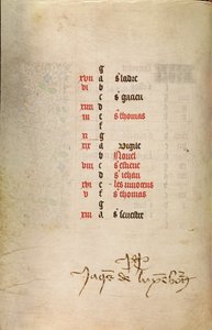 Kalenderseite für Dezember fortgesetzt von Master of Jacques of Luxembourg