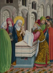 Die Darstellung im Tempel Das Liesborner Altarbild, ca. 1470-1480 von Master of Liesborn