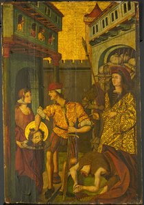 Die Enthauptung des Heiligen Johannes des Täufers, 1490-1500