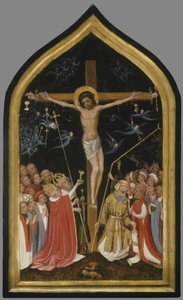 Christus am lebenden Kreuz von Master of Saint Veronica
