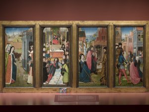 Die Wunder von Santiago von Master of St. Godelieve Legend (attr. to)