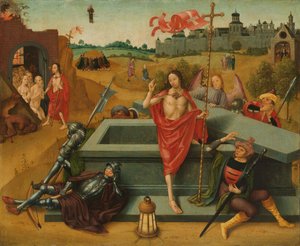 Auferstehung Christi von Master of the Amsterdam Death of the Virgin