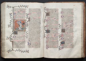 Das Gotha Missale: Fol. 125r, Text, ca. 1375