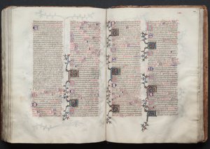 Das Gotha Missale: Fol. 128r, Text (ca. 1375)