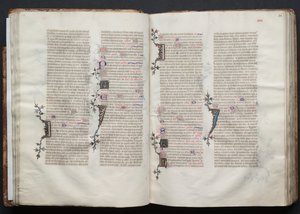 Das Gotha Missale: Fol. 33v, Text, um 1375