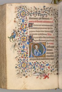 Stundenbuch von Karl dem Edlen, König von Navarra (1361-1425): fol. 281v, St. Valentin von Master of the Brussels Initials and Associates