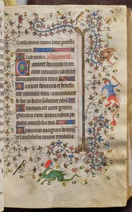 Stundenbuch von Karl dem Edlen, König von Navarra (1361-1425): fol. 45r, Text
