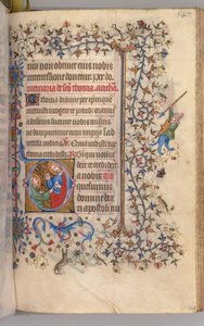 Stundenbuch von Charles dem Edlen, König von Navarra 1361-1425, fol. 268r, St. Thomas, ca. 1405
