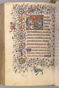 Stundenbuch von Karl dem Edlen, König von Navarra, fol. 285v, St. Martin von Master of the Brussels Initials and Associates