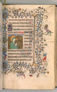 Stundenbuch von Karl dem Edlen, König von Navarra 1361-1425, fol. 297r, St. Elisabeth, ca. 1405