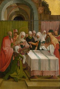 Die Darstellung Jesu im Tempel, 1519 von Master of the Danube School