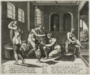 Ein weißer Vogel erzählt Venus von Cupidos Krankheit