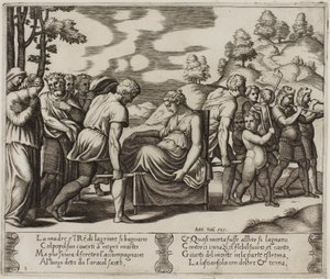 Psyche wird... zu einem verlassenen Berg gebracht