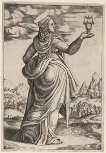 Die Magdalena von Master of the Die after Follower of Raphael