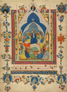 Pfingsten von Master of the Dominican Effigies