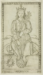 Apollo, Tafel 20 aus Apollo und die Musen