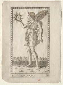 Genius der Sonne aus den Tarocchi, Serie B: Kosmische Prinzipien & Tugenden, #31