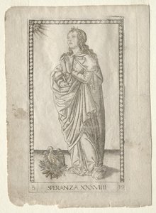 Hoffnung aus den Tarocchi, Serie B: Kosmische Prinzipien & Tugenden, Nr. 39