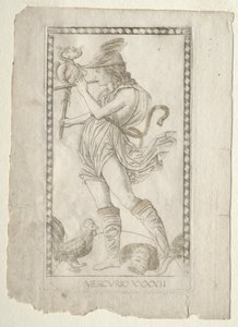 Merkur (aus der Tarocchi-Serie A: Firmamente des Universums, #42)