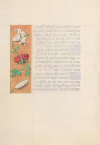 Stundenbuch der Königin Isabella der Katholischen, Königin von Spanien: Fol. 42v, um 1500