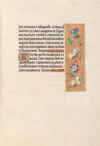 Stundenbuch der Königin Isabella der Katholischen, Königin von Spanien: Fol. 49r, ca. 1500