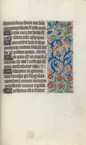Stundenbuch Gebrauch von Rouen: fol. 112r, um 1470 von Master of the Geneva Latini