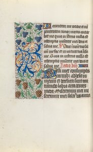 Stundenbuch Gebrauch von Rouen: fol. 131v, ca. 1470
