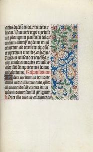Stundenbuch Gebrauch von Rouen: fol. 133r, ca. 1470 von Master of the Geneva Latini