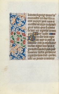 Stundenbuch Gebrauch von Rouen: fol. 152v, ca. 1470