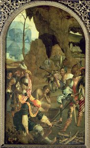 Das Martyrium des hl. Johannes des Evangelisten, ca. 1525