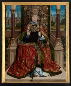 Zentrales Panel des Altars von Sankt Nikolaus, ca. 1486-93