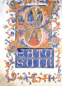 Historiierte Initiale 