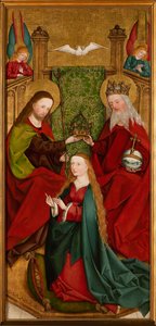 Die Krönung der seligen Jungfrau Maria, ca. 1485-1490