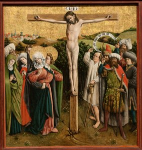 Altarbild mit der Passion Christi von Master of the Schlägl Altarpiece