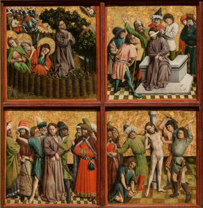 Altarbild mit der Passion Christi