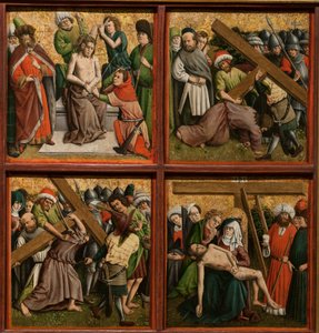 Altarbild mit der Passion Christi