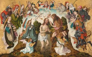 Die Taufe Christi, ca. 1485-1500